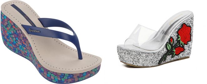 шлепанцы на танкетке шлепанцы на танкетке