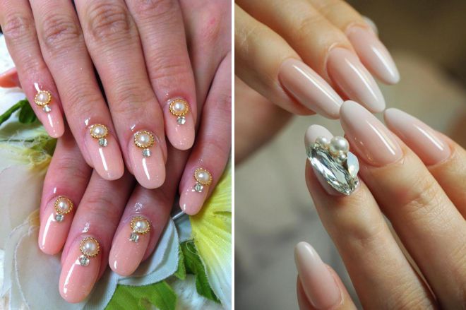 свадебный дизайн ногтей с камнями свадебный дизайн ногтей с камнями