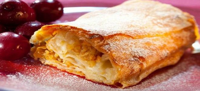 яблочный штрудель в мультиварке яблочный штрудель в мультиварке