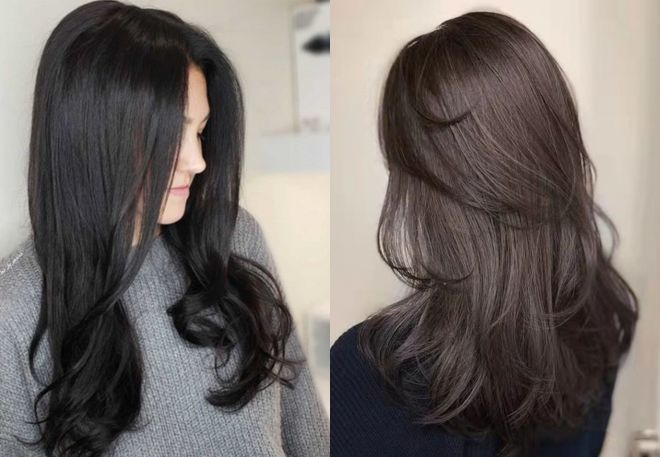 цвет шатен цвет шатен