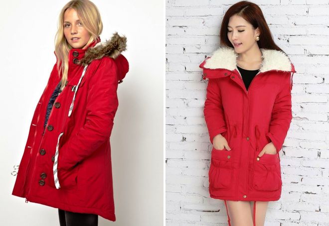 красная парка красная парка