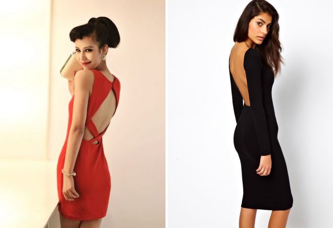 платье футляр с открытой спиной платье футляр с открытой спиной