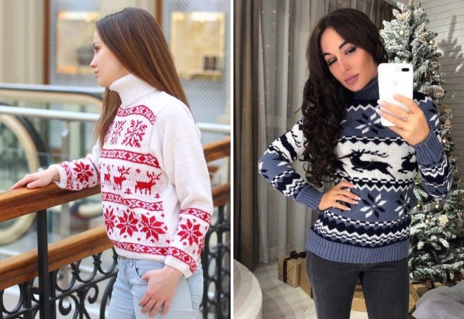 теплые свитера с оленями теплые свитера с оленями