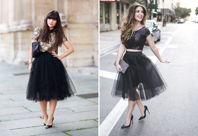 черная юбка пачка черная юбка пачка