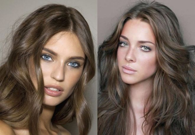 цвет русый шатен цвет русый шатен