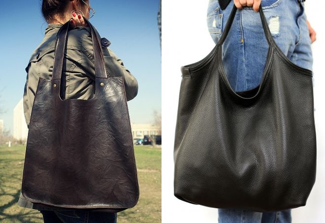 кожаная сумка авоська кожаная сумка авоська