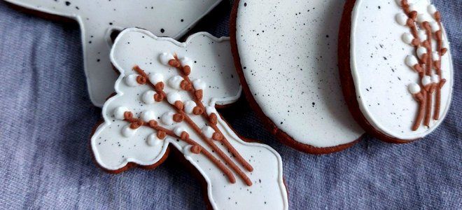 пасхальные пряники с вербой пасхальные пряники с вербой