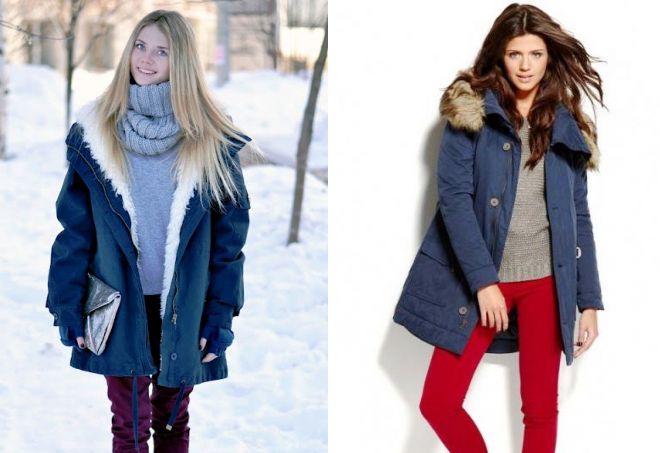 синяя парка синяя парка