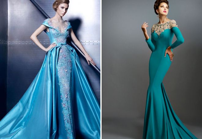 вечернее бирюзовое платье вечернее бирюзовое платье