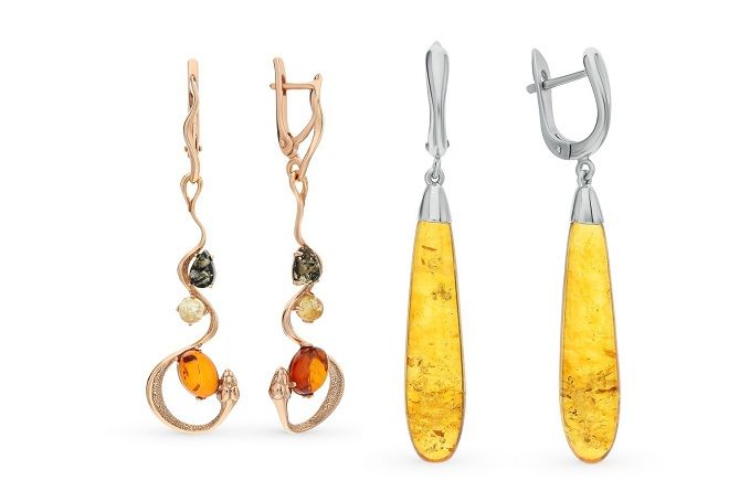 янтарные серьги санлайт янтарные серьги санлайт
