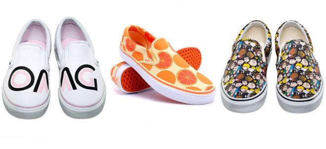 Женские слипоны Vans Женские слипоны Vans