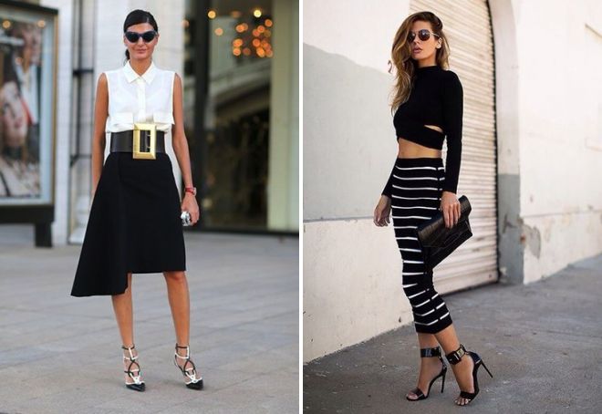 черные юбки 2017 черные юбки 2017