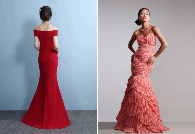 платье фасон русалка платье фасон русалка