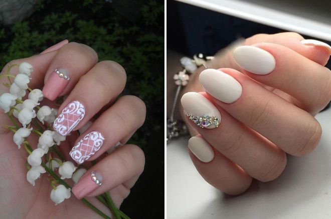 свадебный дизайн ногтей 2018 свадебный дизайн ногтей 2018