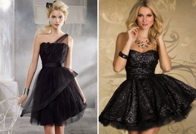 черное короткое свадебное платье черное короткое свадебное платье