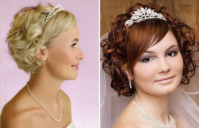 локоны на короткие волосы с диадемой локоны на короткие волосы с диадемой