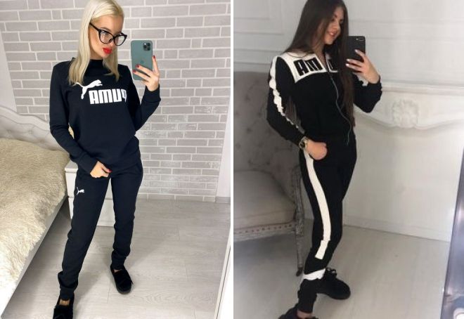 теплый спортивный костюм пума теплый спортивный костюм пума