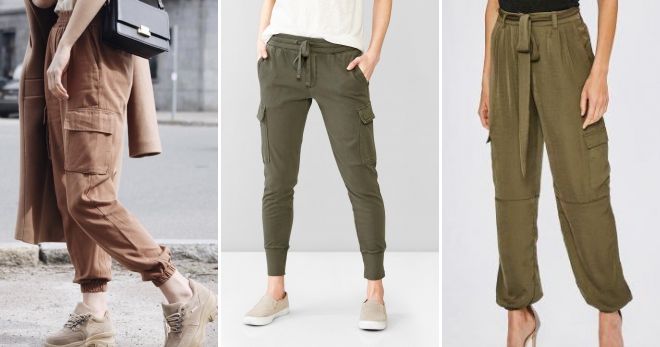 Льняные штаны карго Льняные штаны карго