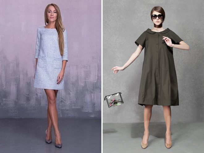 платье трапеция из хлопка платье трапеция из хлопка