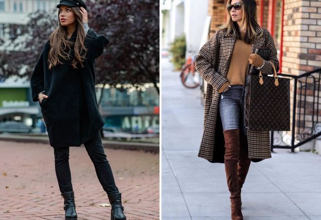 Женское осеннее пальто оверсайз Женское осеннее пальто оверсайз