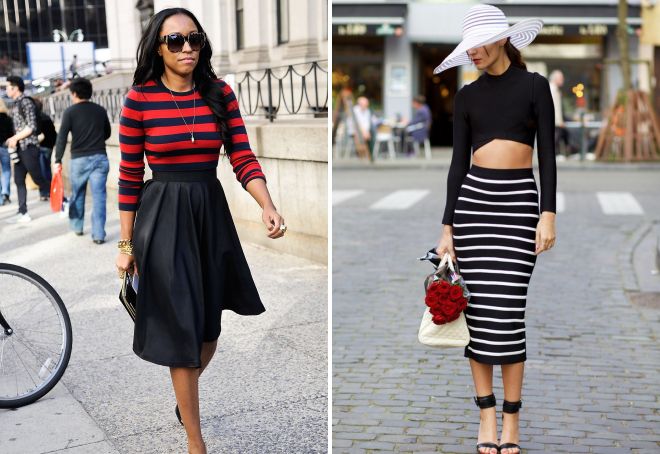 черная юбка с завышенной талией черная юбка с завышенной талией