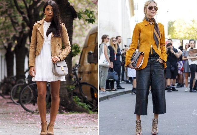 образы с замшевой курткой образы с замшевой курткой