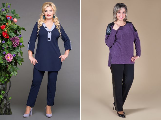 трикотажная одежда для полных трикотажная одежда для полных