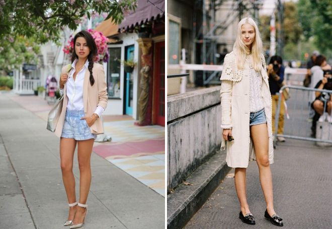 образ с короткими джинсовыми шортами образ с короткими джинсовыми шортами