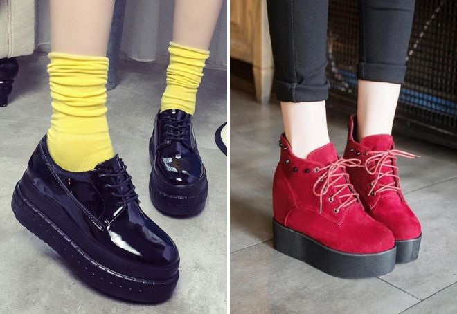 весенняя обувь на платформе весенняя обувь на платформе