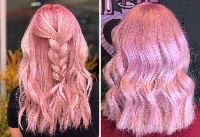розовый цвет волос розовый цвет волос