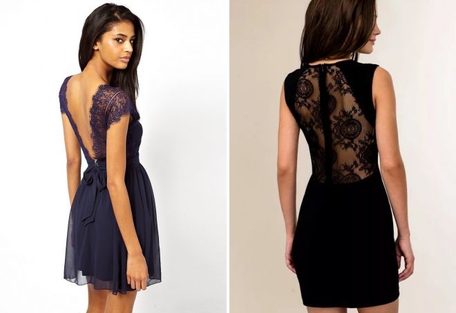 короткие платья с открытой спиной короткие платья с открытой спиной