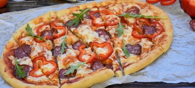 начинки для домашней пиццы в духовке начинки для домашней пиццы в духовке