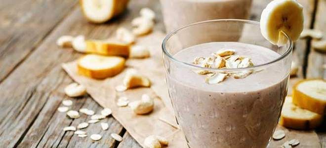 протеиновый коктейль с овсянкой протеиновый коктейль с овсянкой