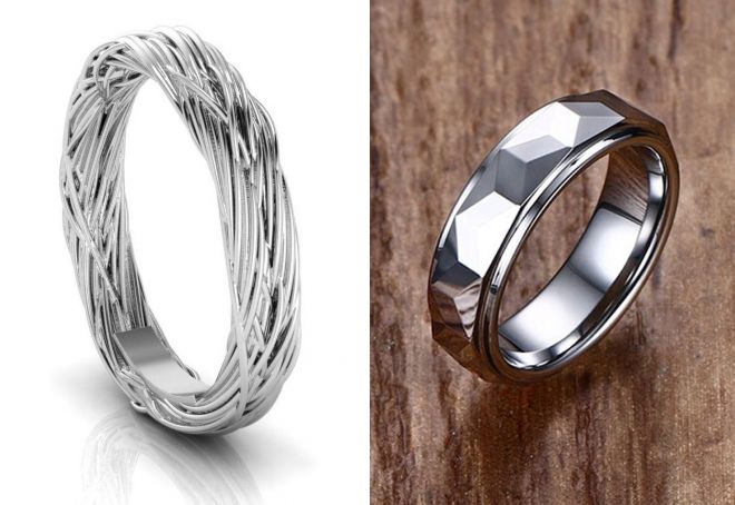 Серебряные обручальные кольца 2019 Серебряные обручальные кольца 2019