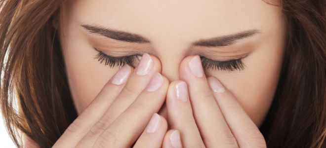 Сухость носа и глаз Сухость носа и глаз