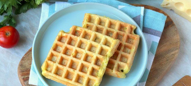 венские вафли из кабачков венские вафли из кабачков