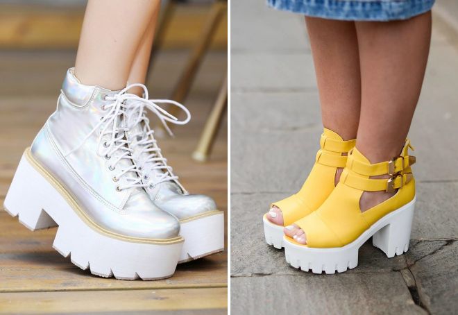 весенняя обувь на тракторной подошве весенняя обувь на тракторной подошве