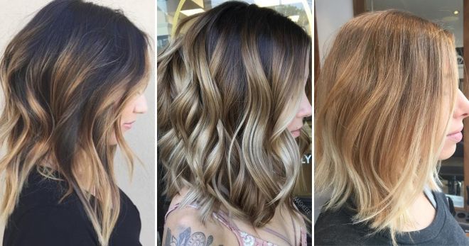 Модное окрашивание волос балаяж идеи Модное окрашивание волос балаяж идеи