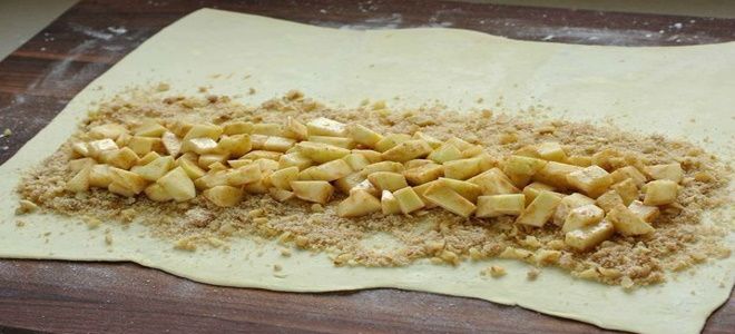начинка для штруделя с яблоками начинка для штруделя с яблоками