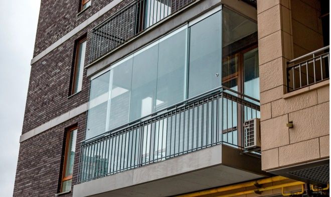 Остекление балкона без выноса Остекление балкона без выноса