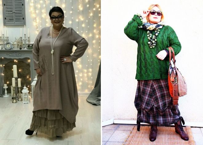 стиль бохо для полных женщин после 50 стиль бохо для полных женщин после 50