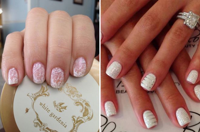 свадебный дизайн ногтей на короткие ногти свадебный дизайн ногтей на короткие ногти