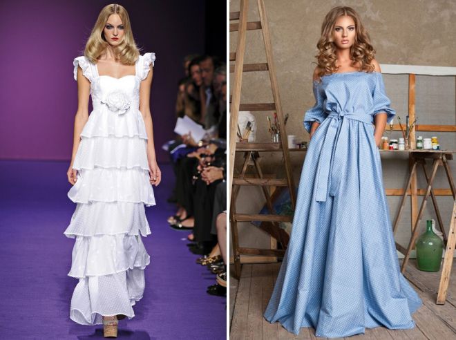 вечерние платья из хлопка вечерние платья из хлопка