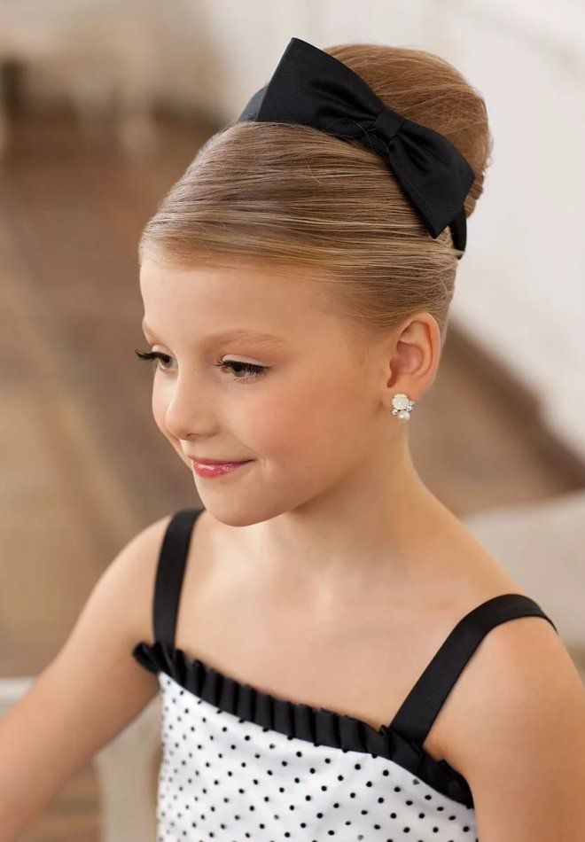 Детская прическа бабетта раз Детская прическа бабетта раз