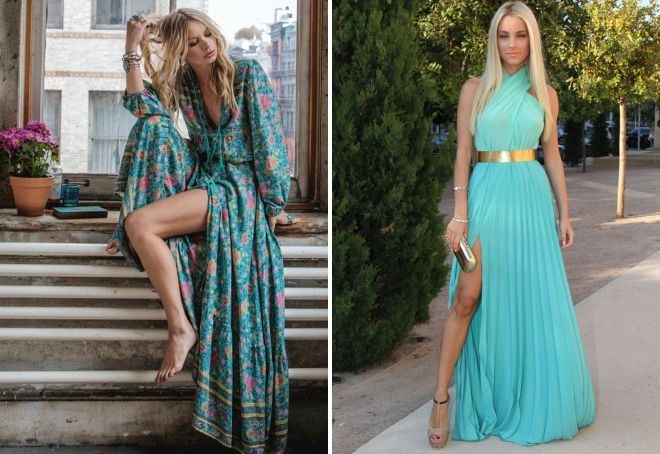 красивое бирюзовое платье красивое бирюзовое платье