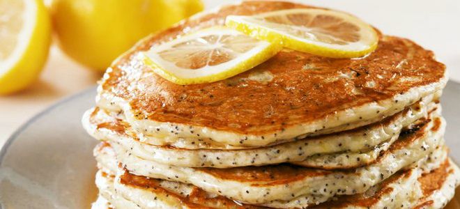 лимонные панкейки лимонные панкейки