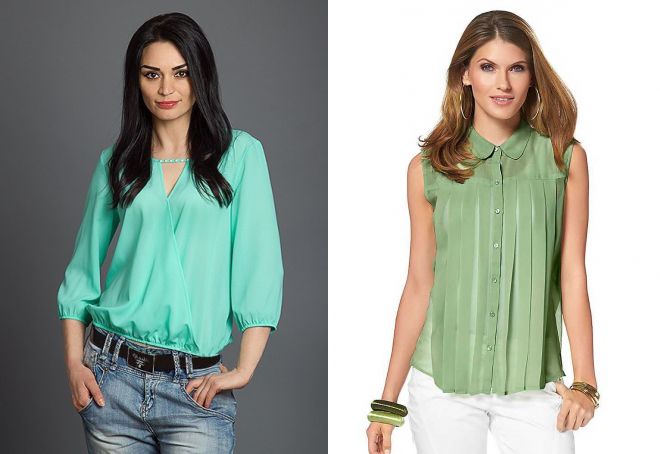 модные шифоновые блузки модные шифоновые блузки