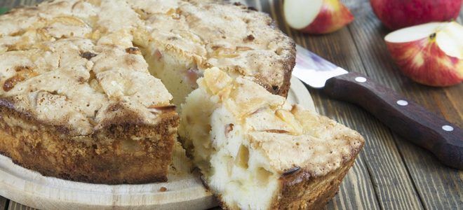 фото4 шарлотка в микроволновке