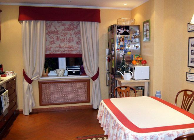 Шторы на кухню с ламбрекеном Шторы на кухню с ламбрекеном