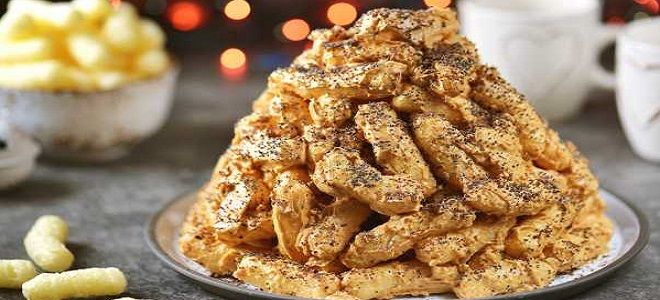 торт Муравейник из кукурузных палочек торт Муравейник из кукурузных палочек